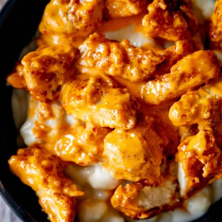 Delicious Hot Chicken Sandwich